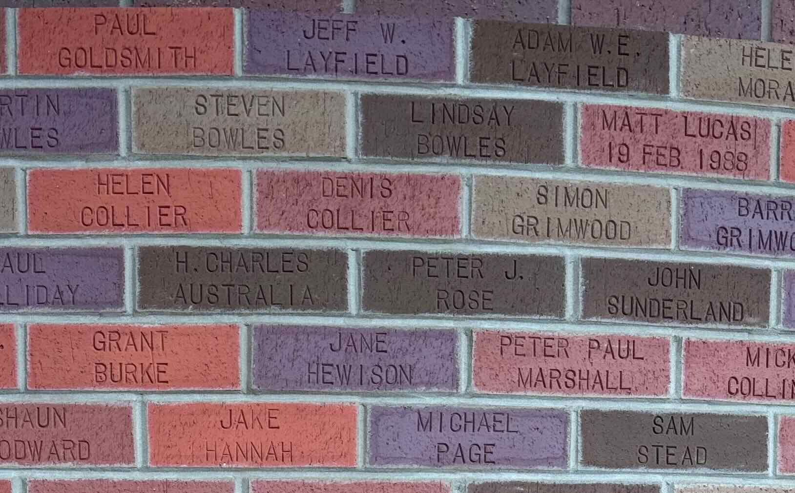 Image of brick for STEVEN BOWLES