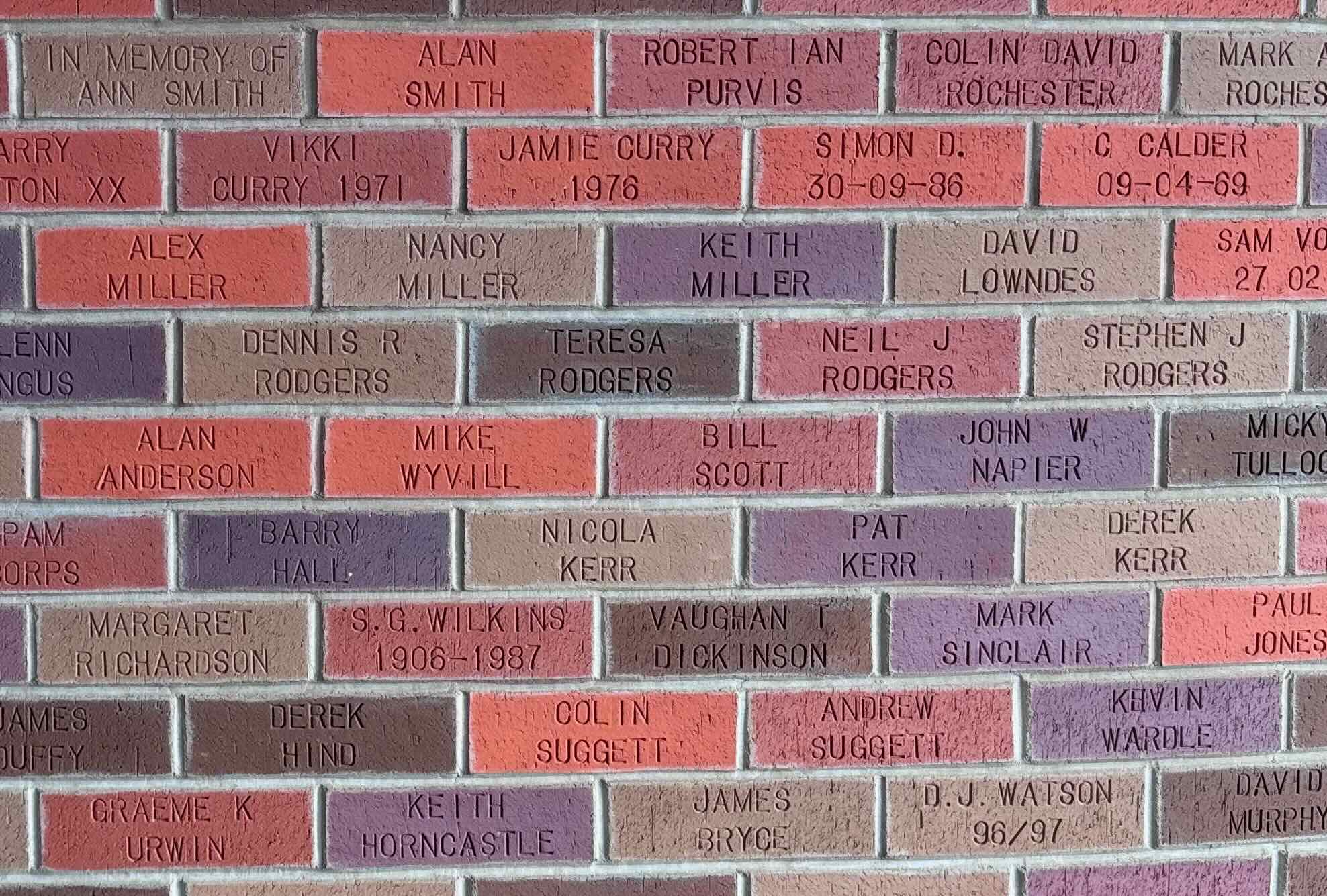 Image of brick for ALAN SMITH