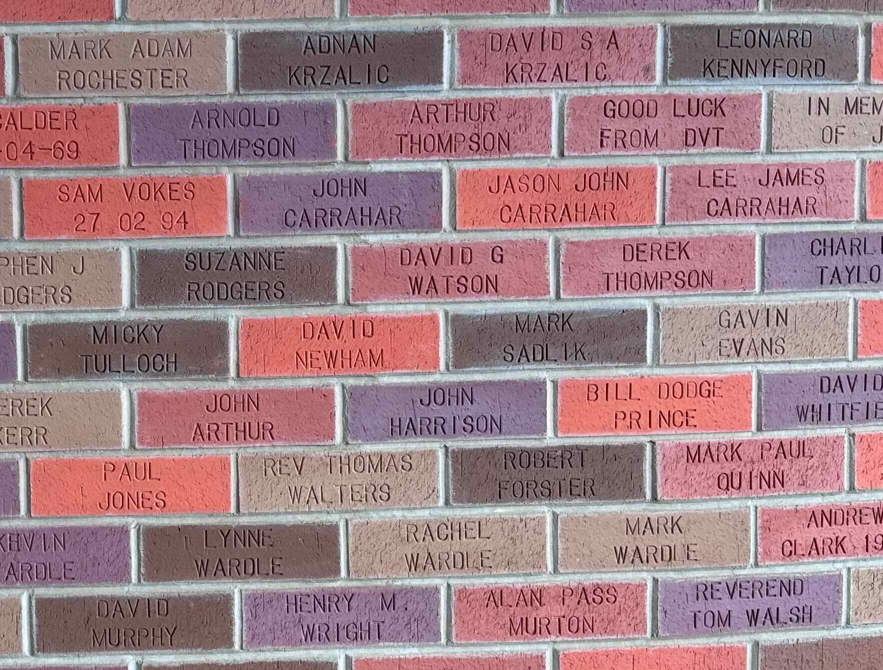 Image of brick for DAVID S A KRZALIC