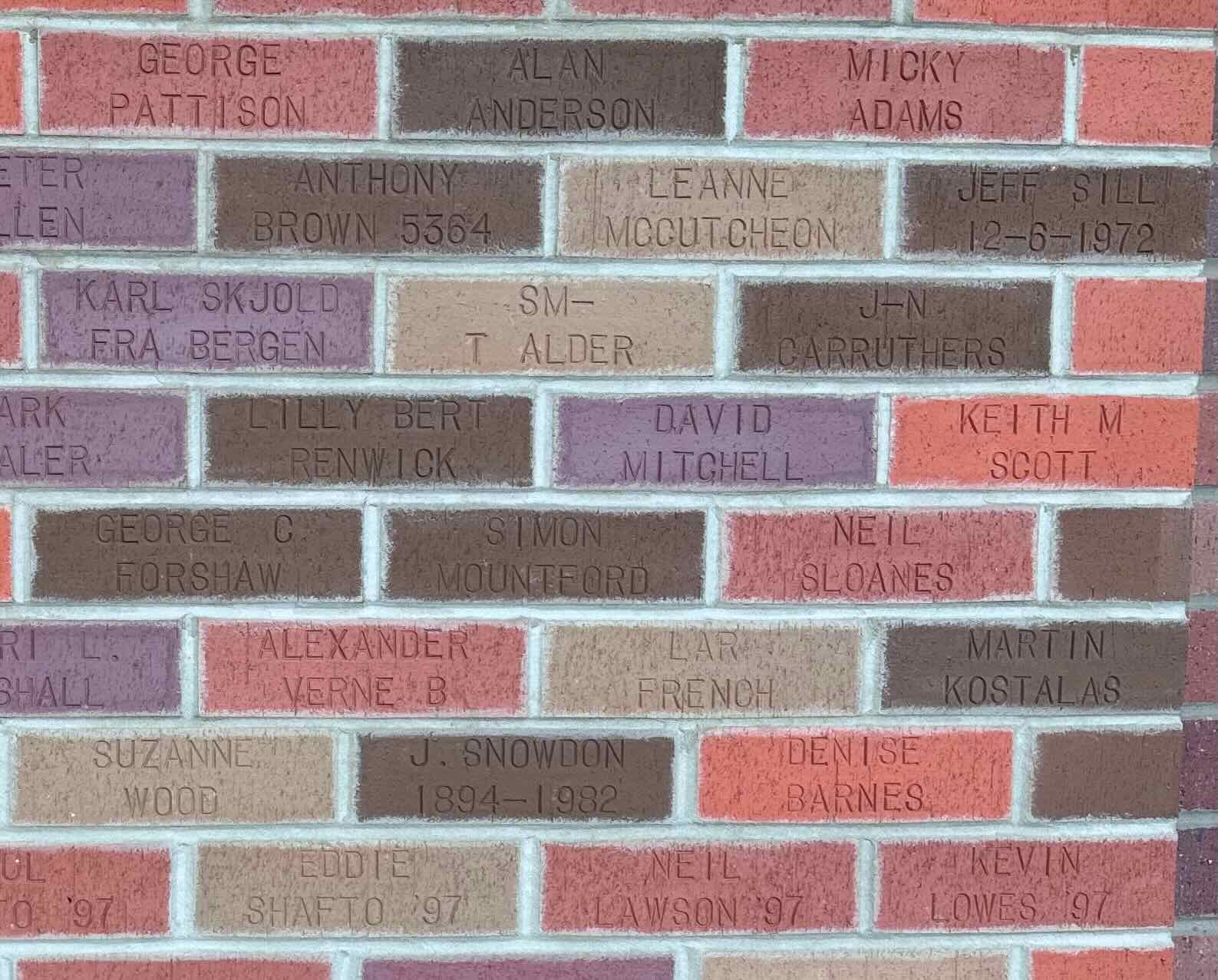 Image of brick for GEORGE PATTISON