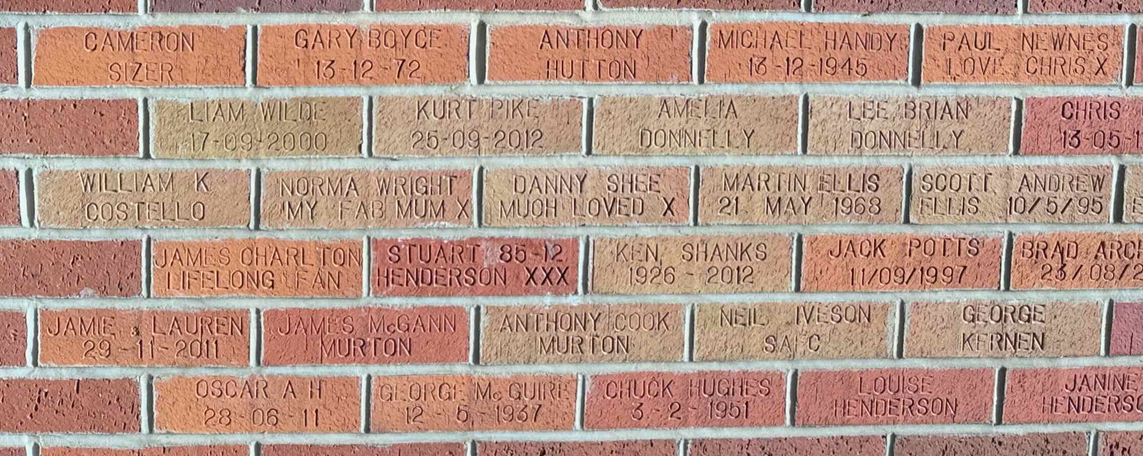 Image of brick for KEN SHANKS 1926-2012