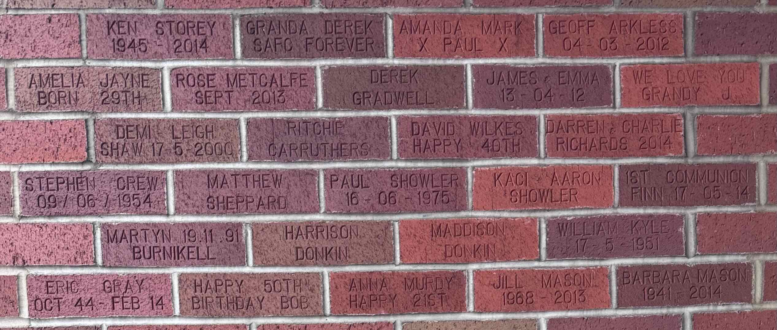 Image of brick for WILLIAM KYLE 17-5-1951