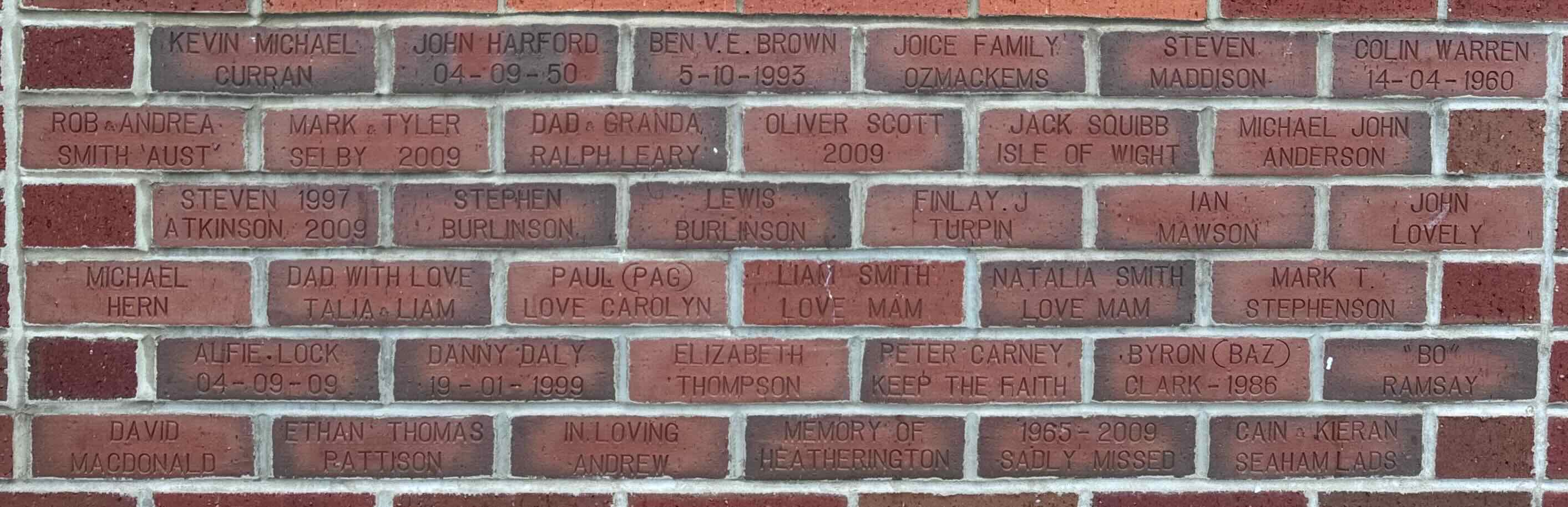 Image of brick for KEVIN MICHAEL CURRAN