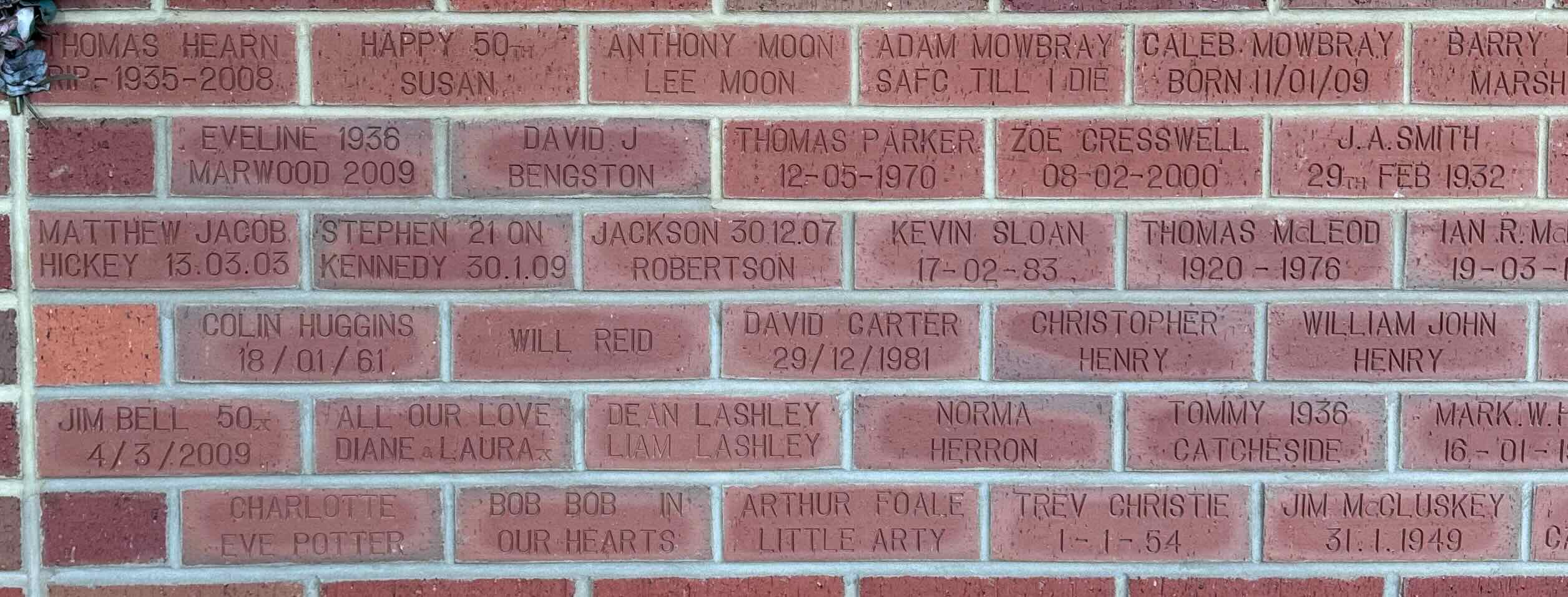 Image of brick for STEPHEN 21 ON KENNEDY 30.1.09