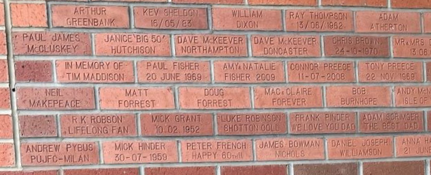 Image of brick for R.K ROBSON LIFELONG FAN