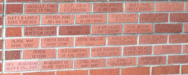 Image of brick for R.I.P COLIN STEPHENSON