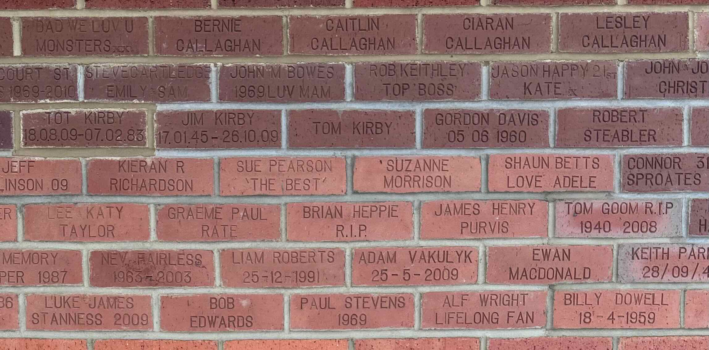 Image of brick for JAMES HENRY PURVIS