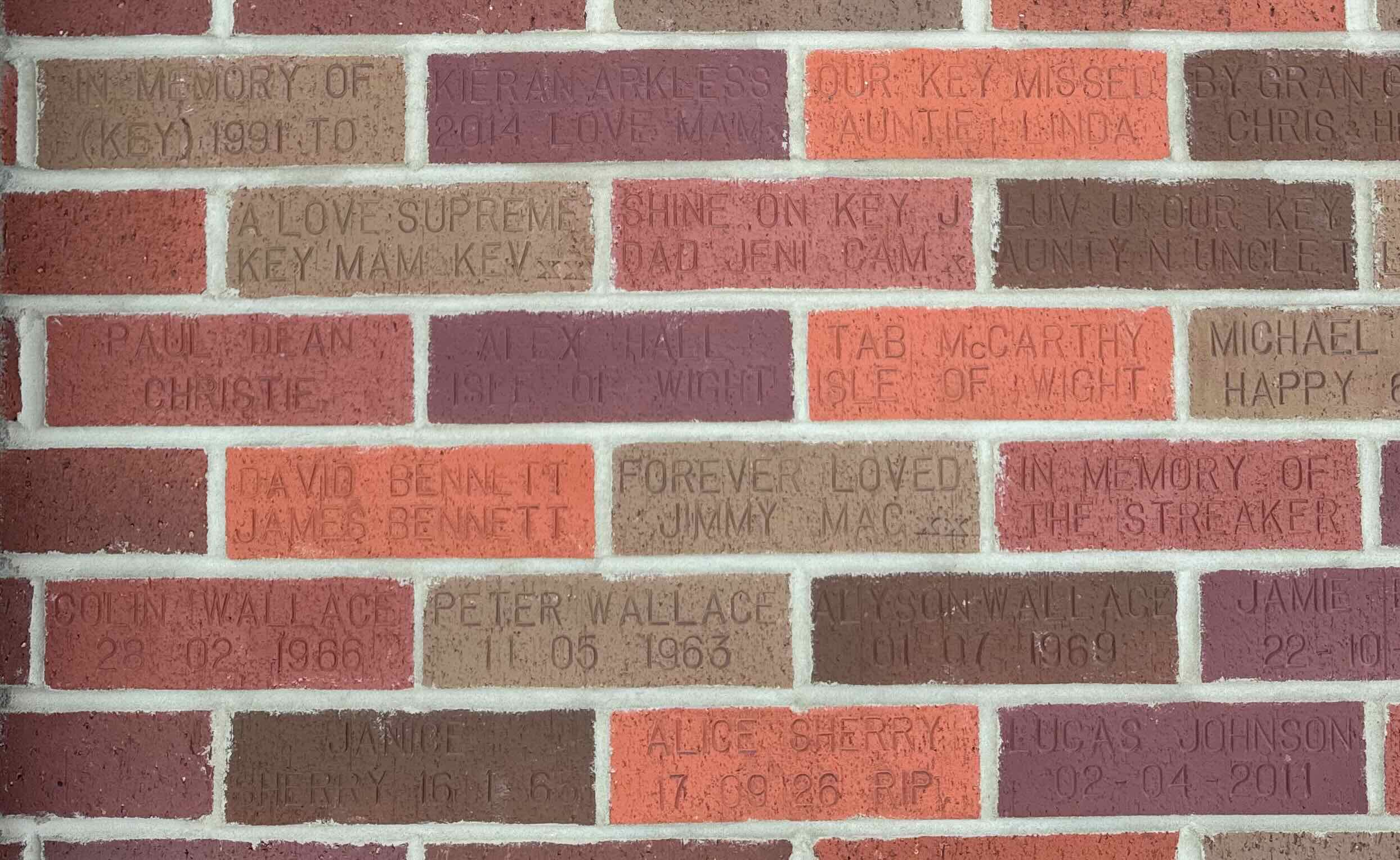 Image of brick for OUR KEY MISSED AUNTIE LINDA