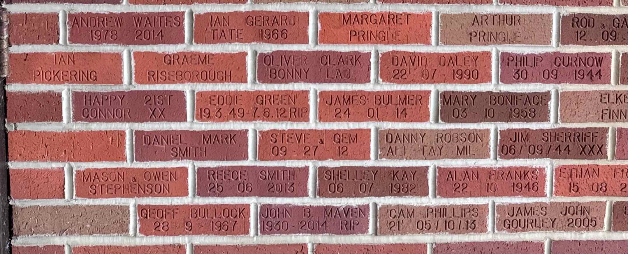 Image of brick for CAM PHILLIPS 21 05/10/13