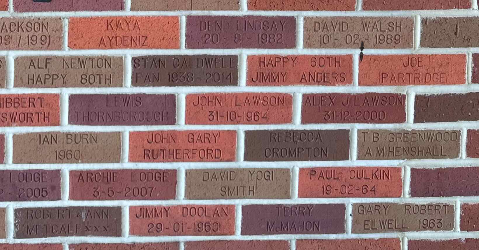 Image of brick for JIMMY DOOLAN 29-01-1950