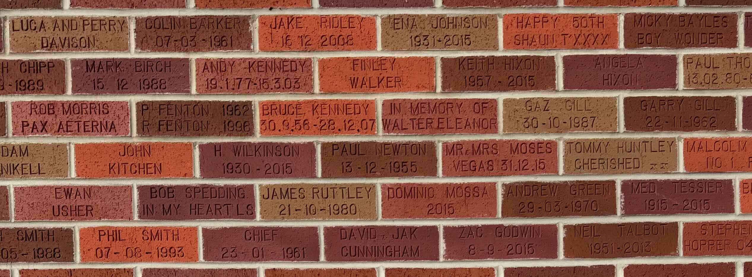 Image of brick for HAPPY 50TH SHAUN T XXXX