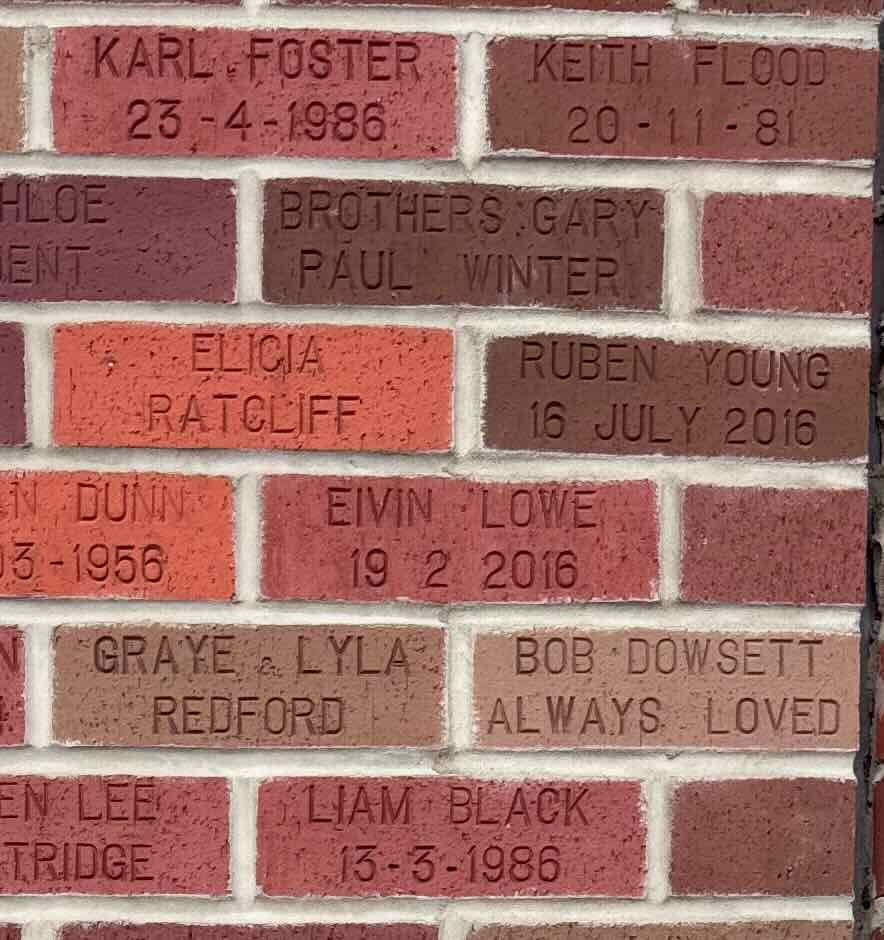 Image of brick for GRAYE & LYLA REDFORD