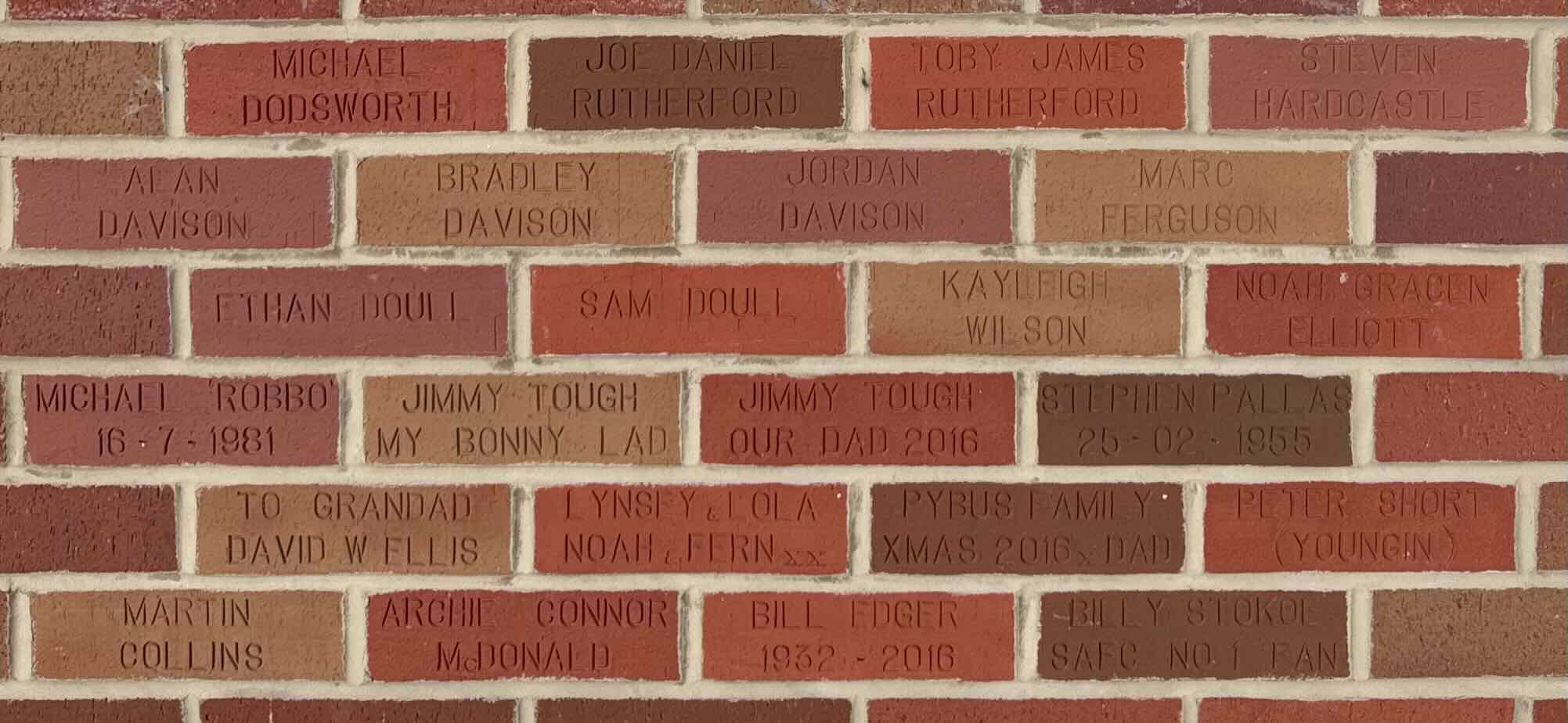 Image of brick for ALAN DAVISON