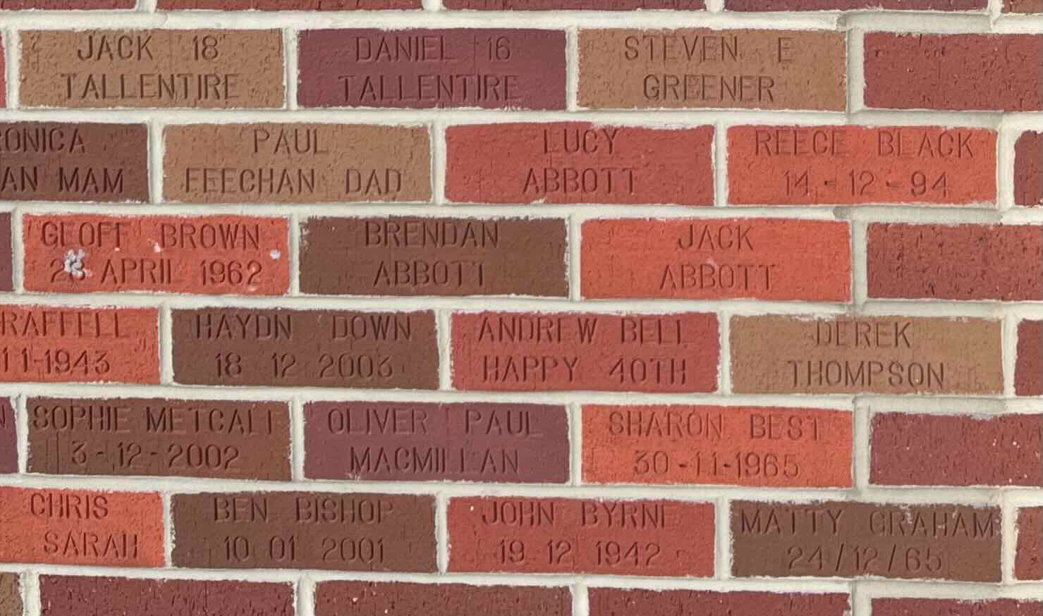 Image of brick for PAUL FEECHAN DAD