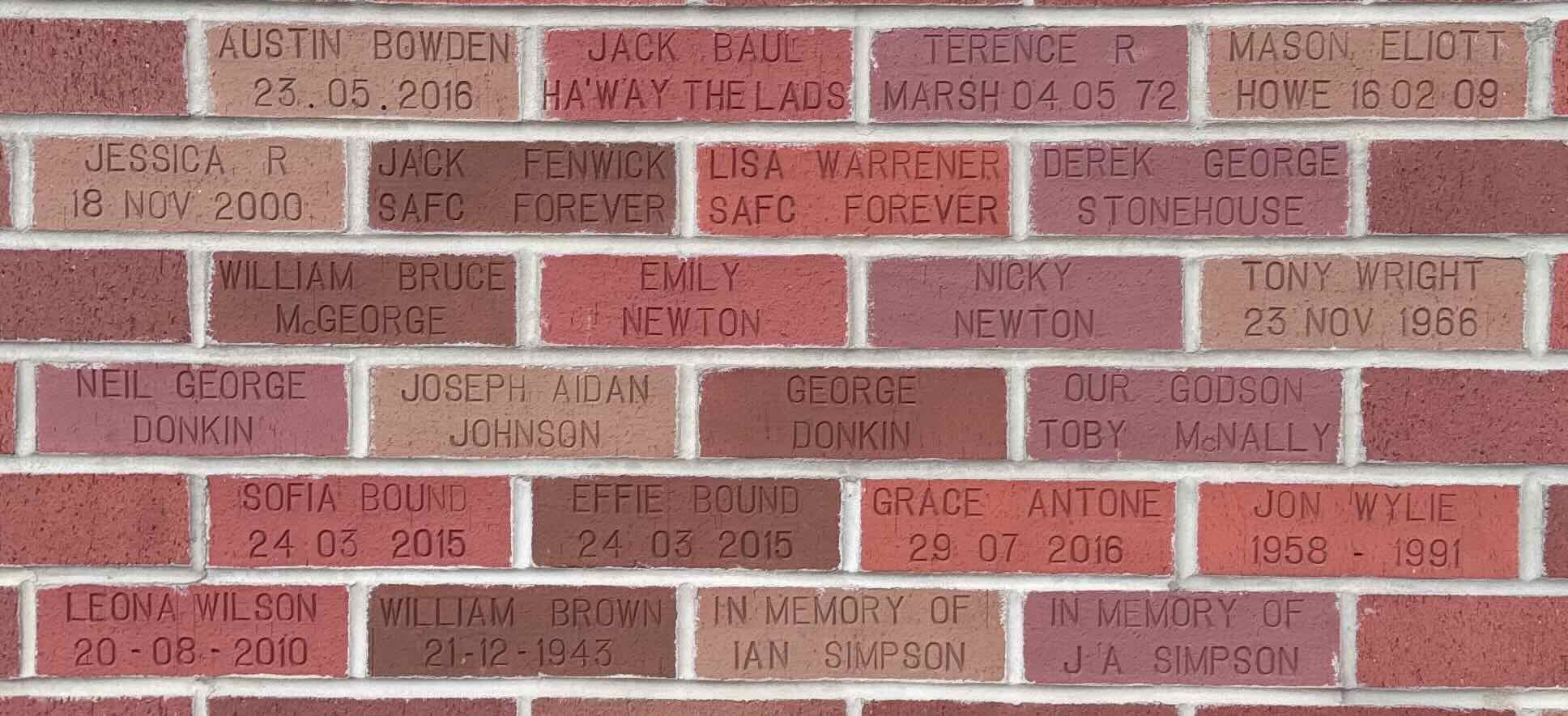 Image of brick for OUR GODSON TOBY McNALLY