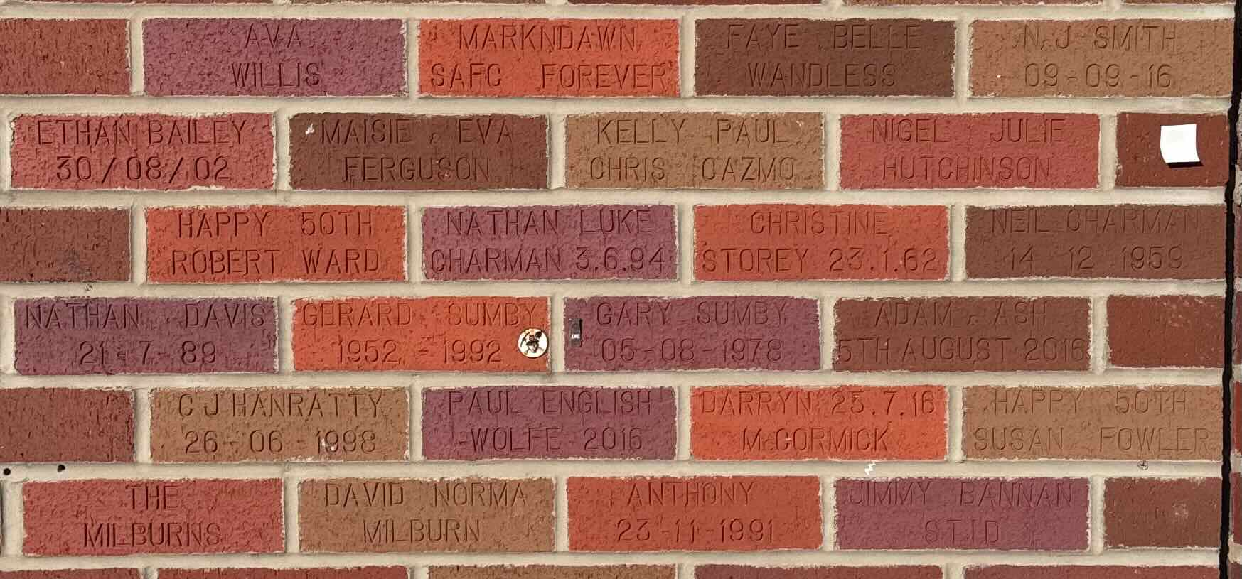 Image of brick for NATHAN DAVIS 21-7-89