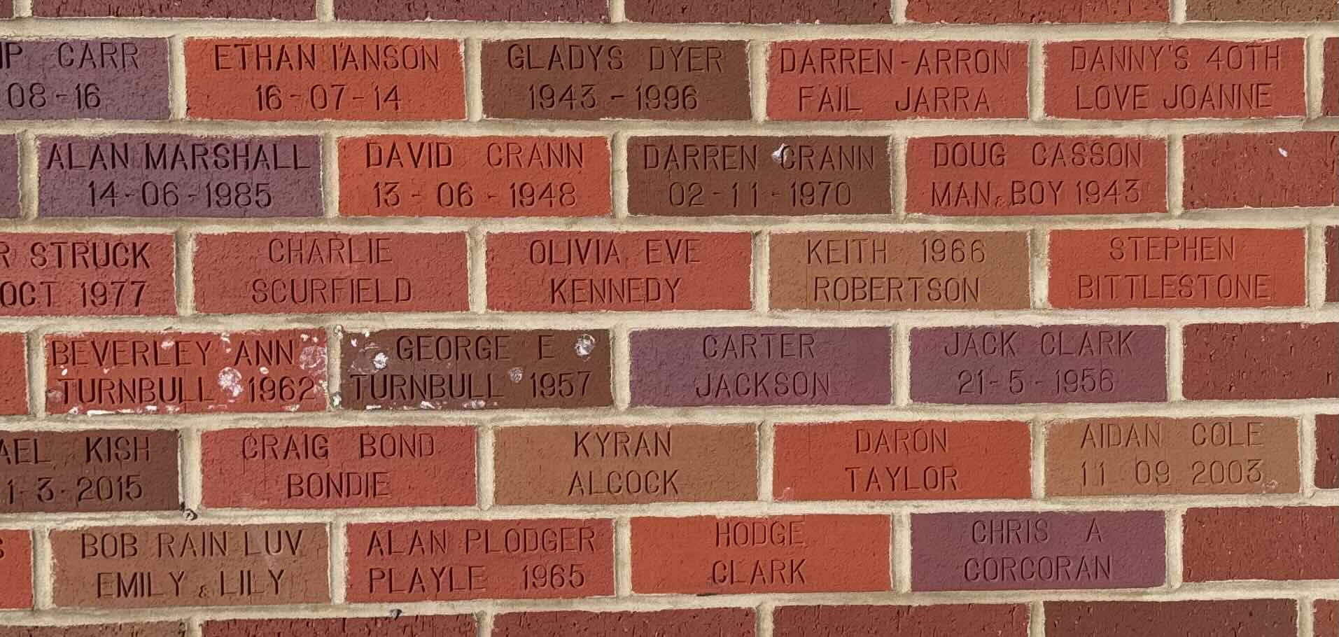 Image of brick for CARTER JACKSON