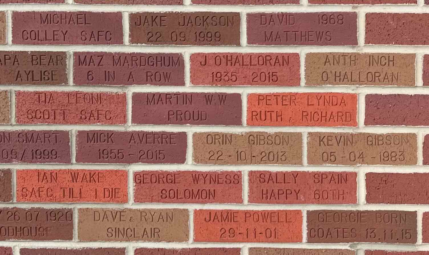 Image of brick for ORIN GIBSON 22-10-2013