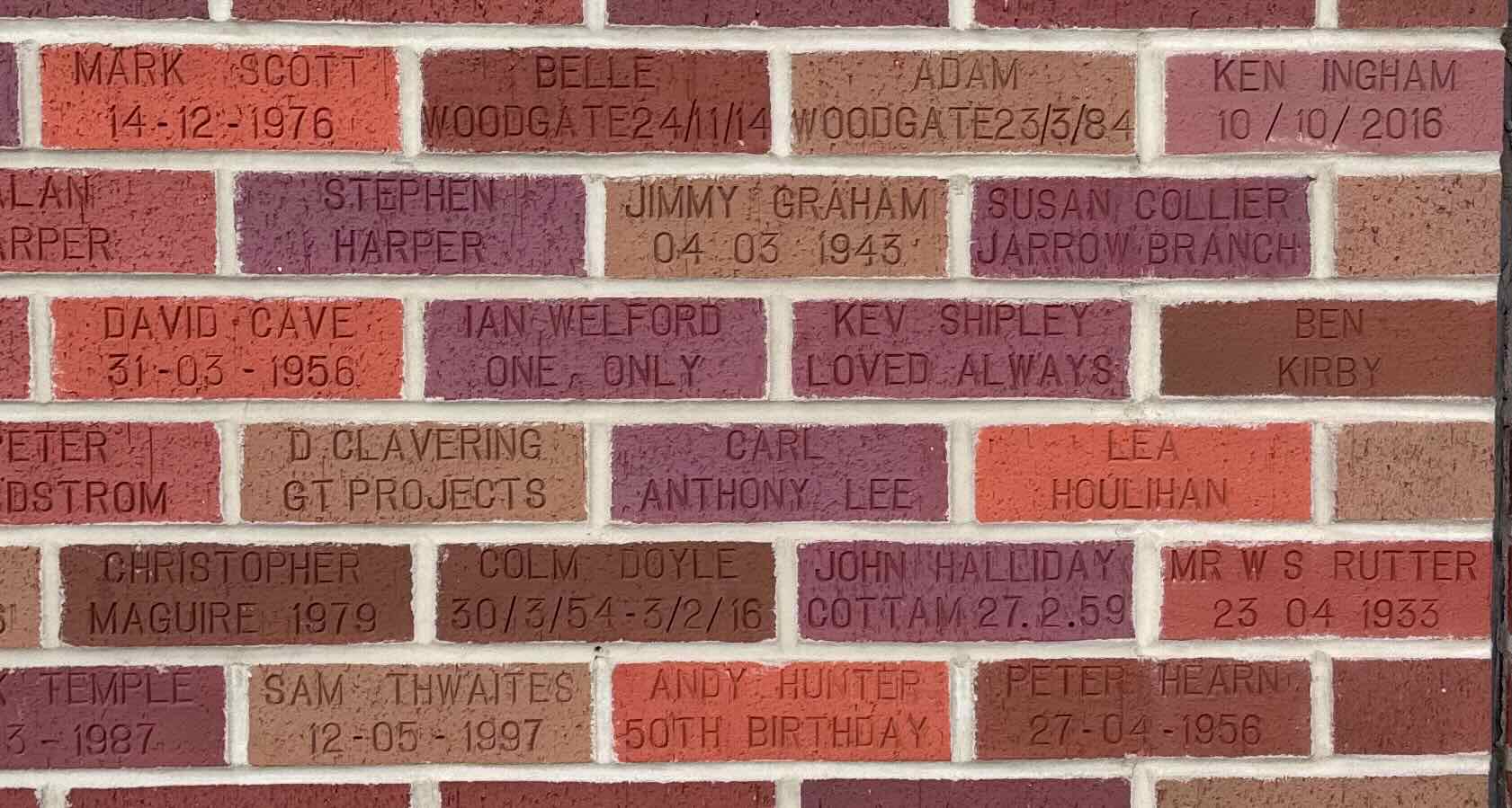 Image of brick for BEN KIRBY