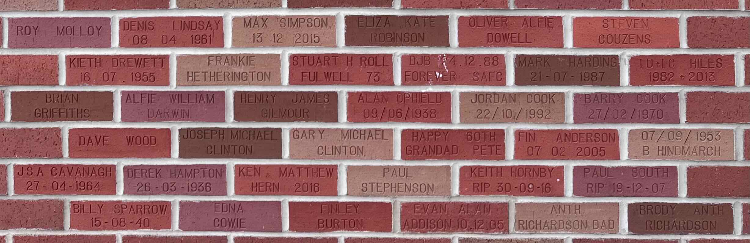 Image of brick for HENRY JAMES GILMOUR