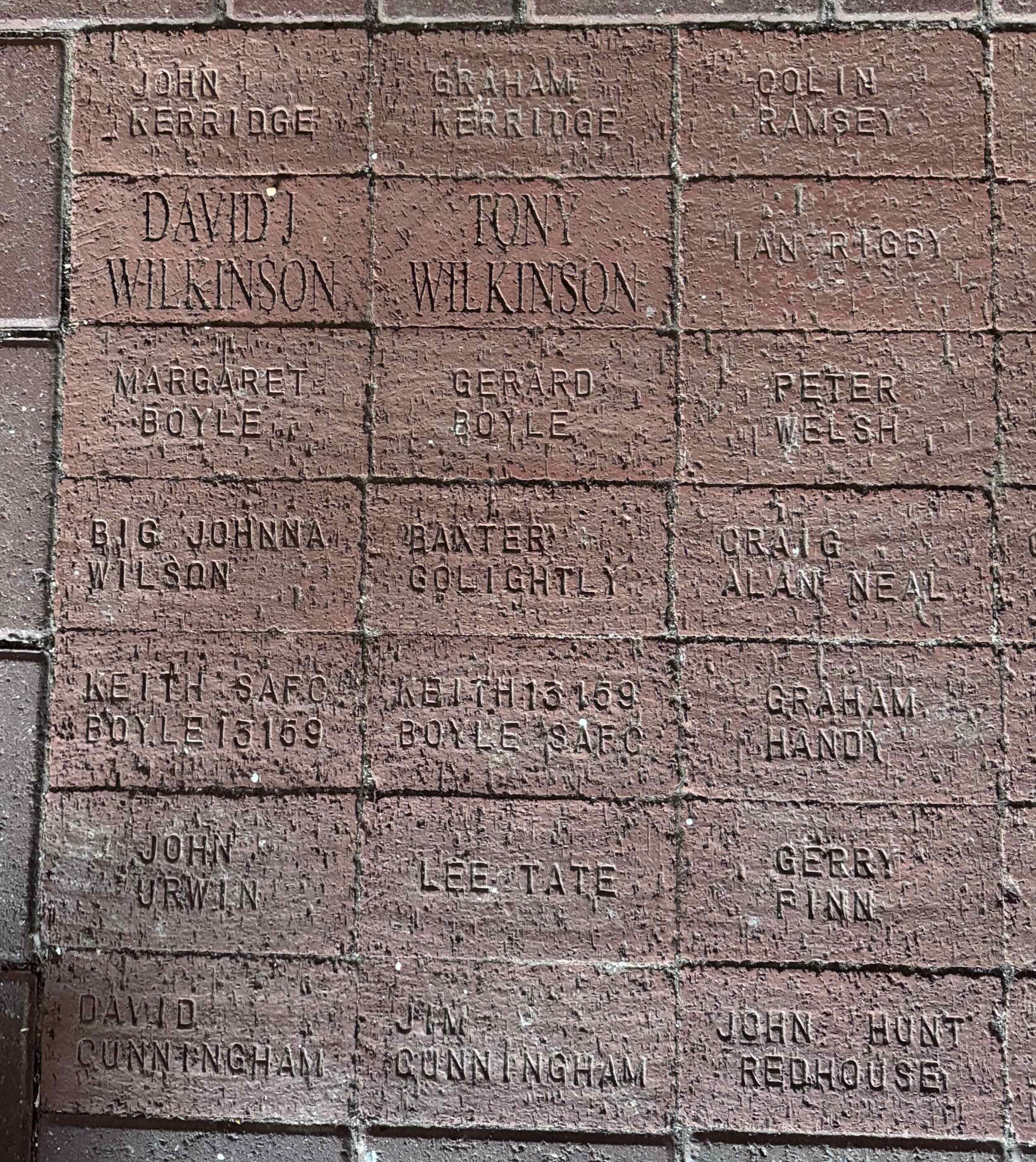 Image of brick for GRAHAM KERRIDGE