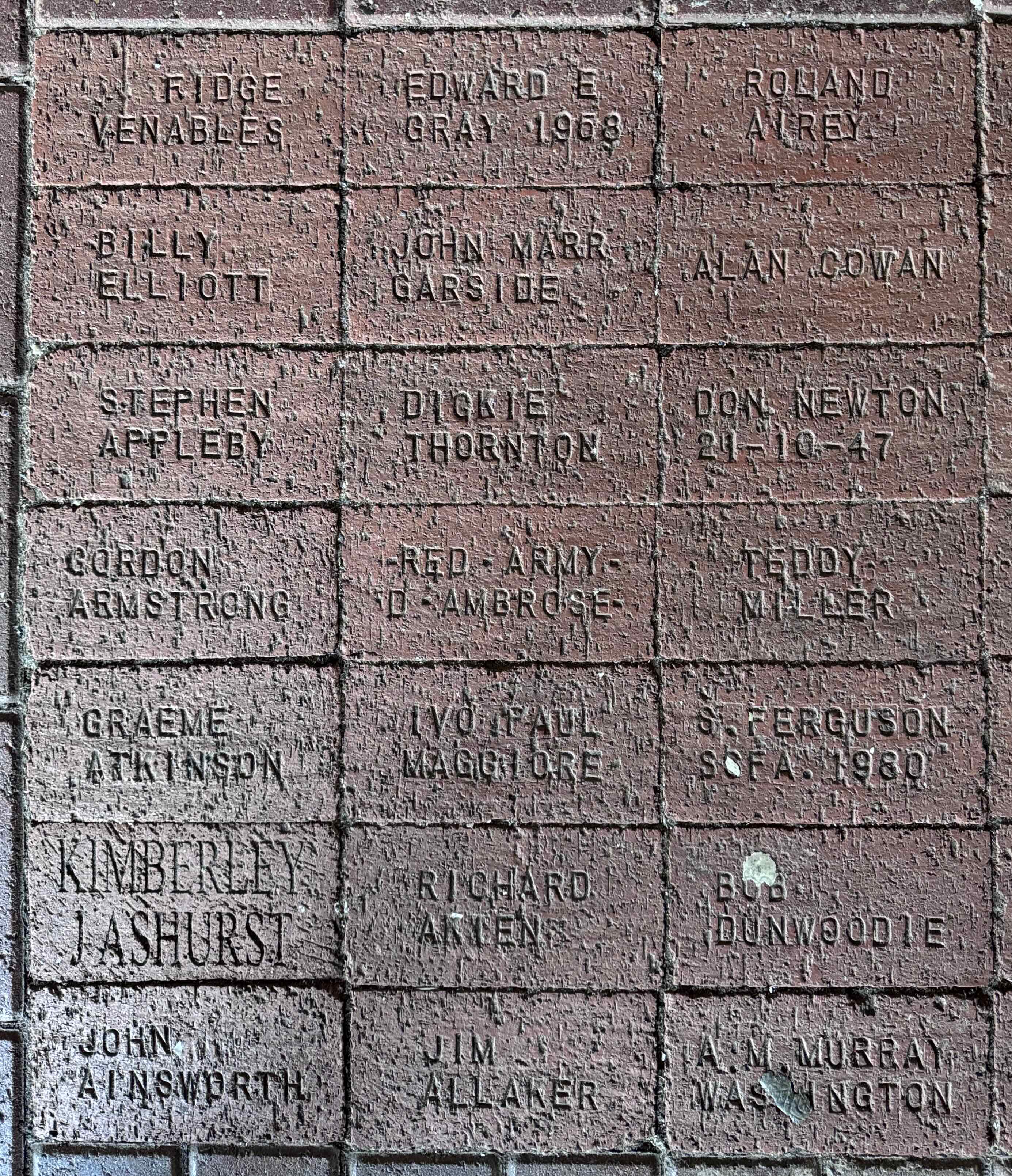 Image of brick for RIDGE VENABLES