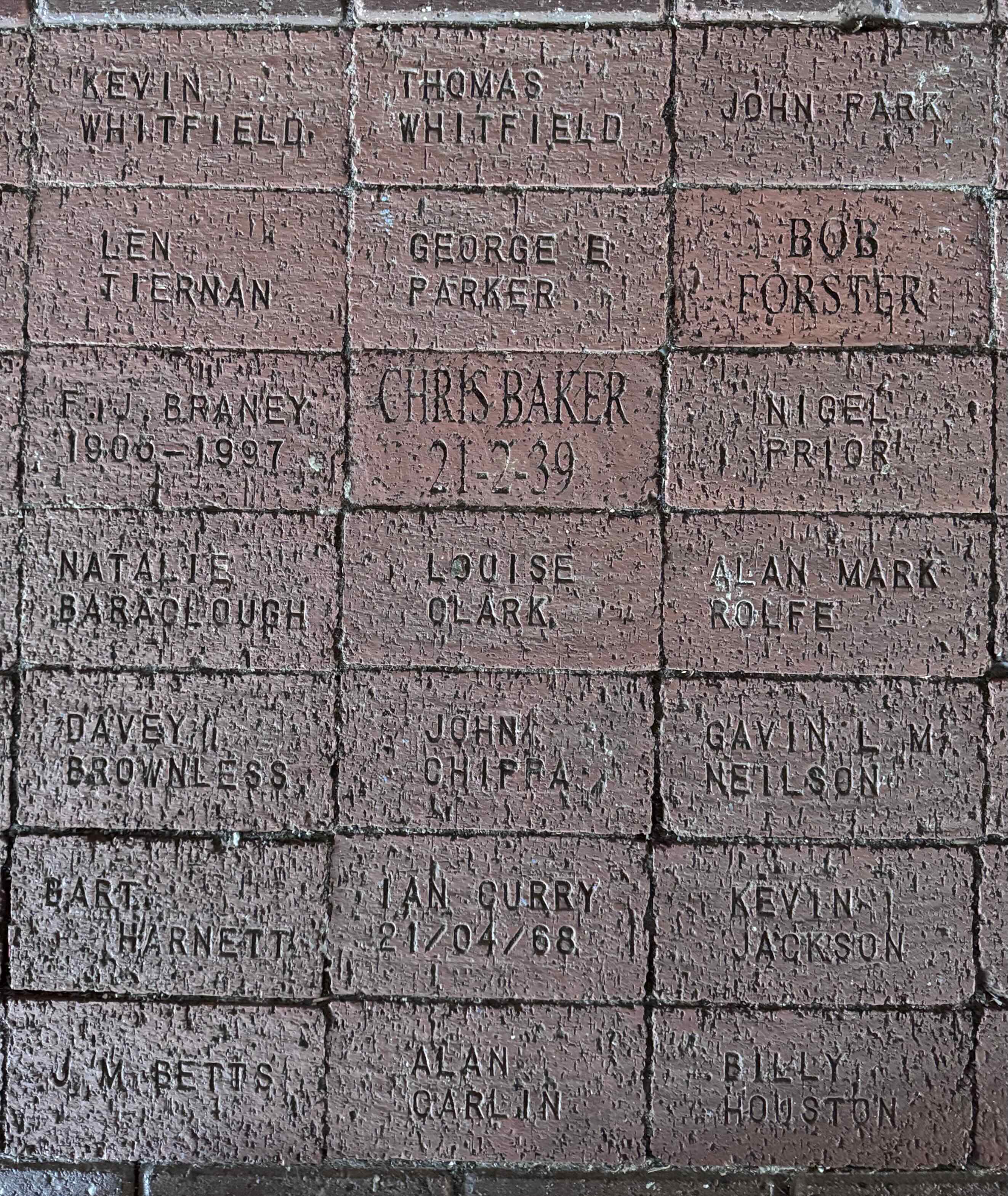Image of brick for KEVIN WHITEFIELD