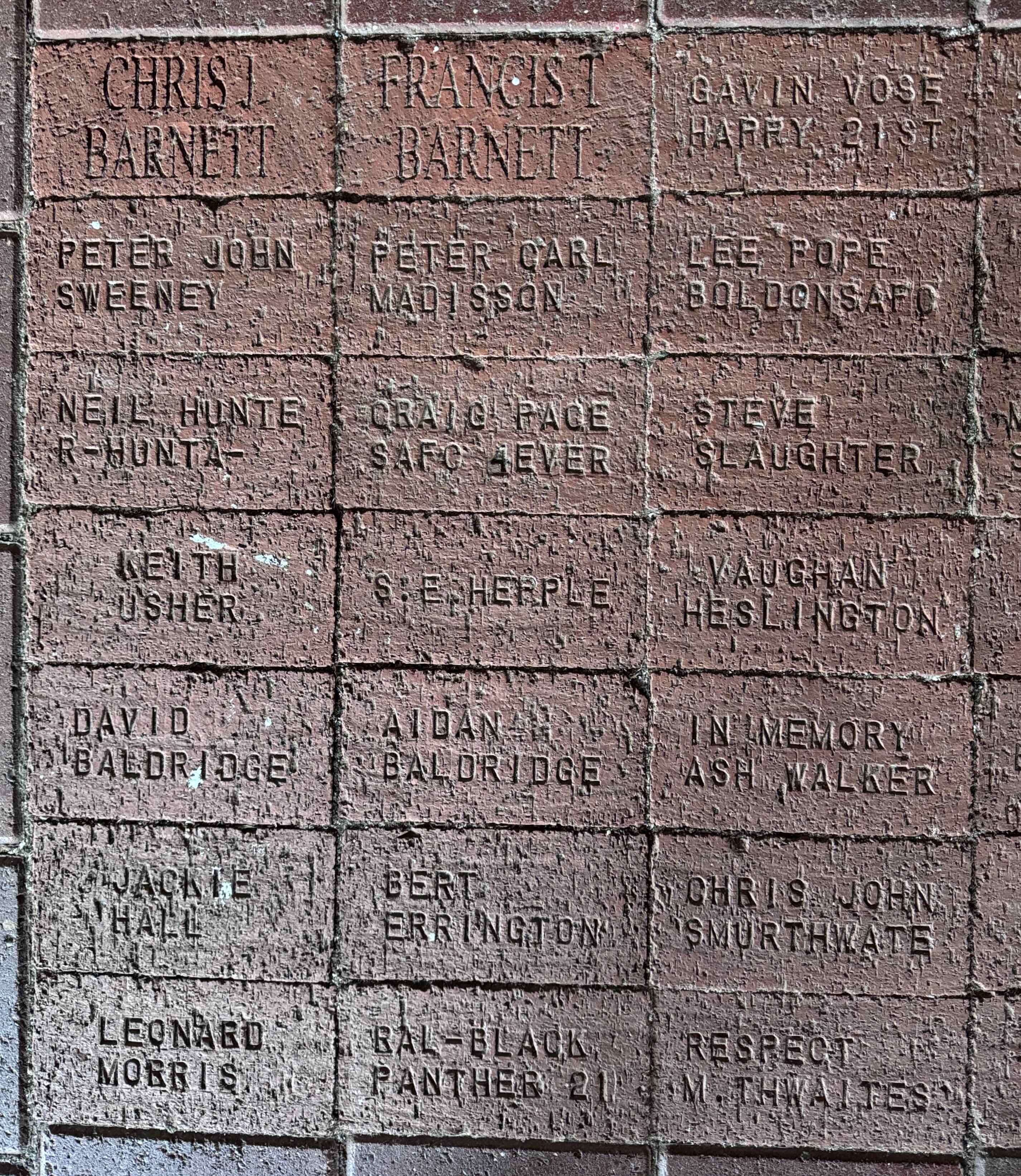 Image of brick for LEONARD MORRIS