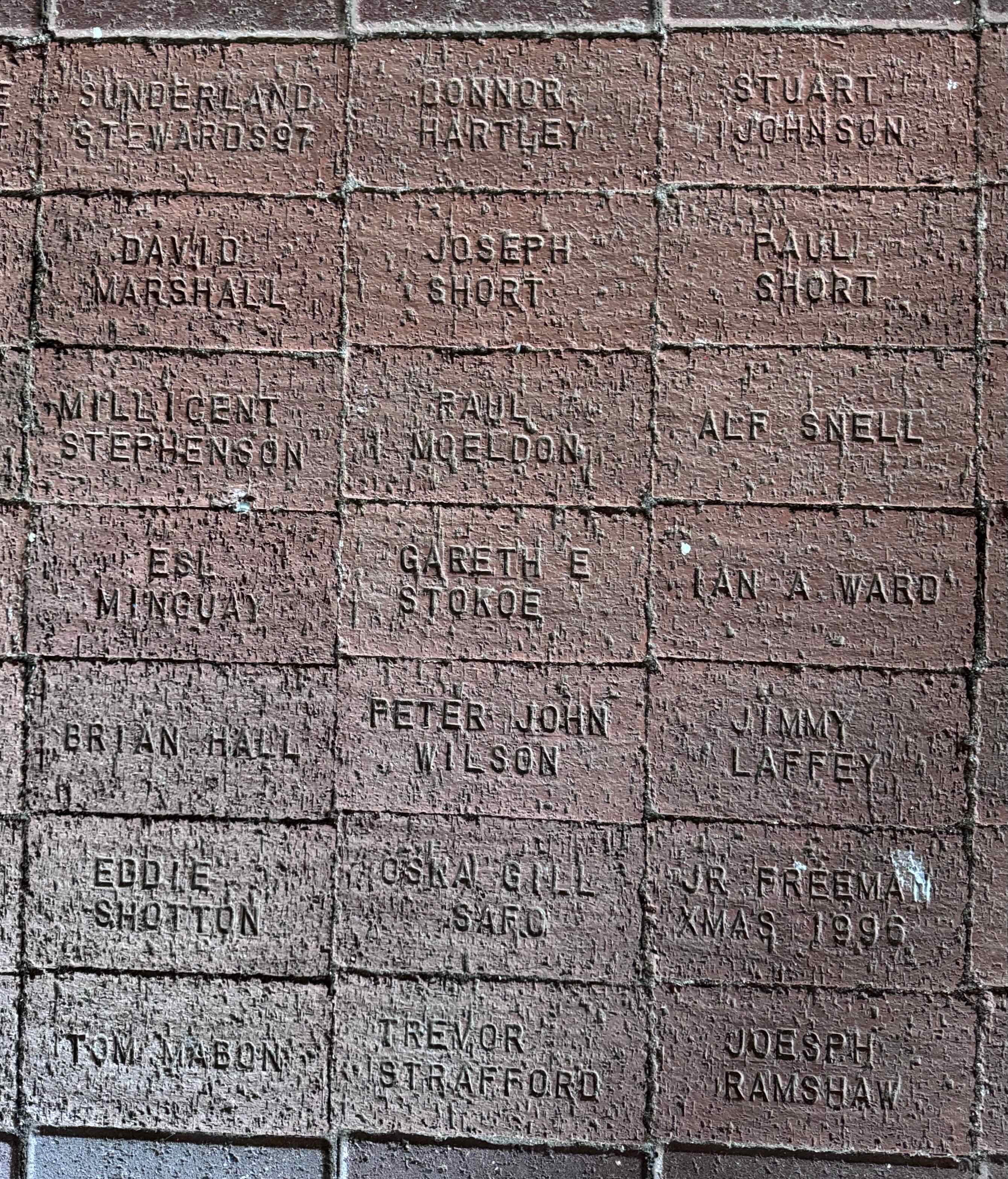 Image of brick for EDDIE SHOTTON