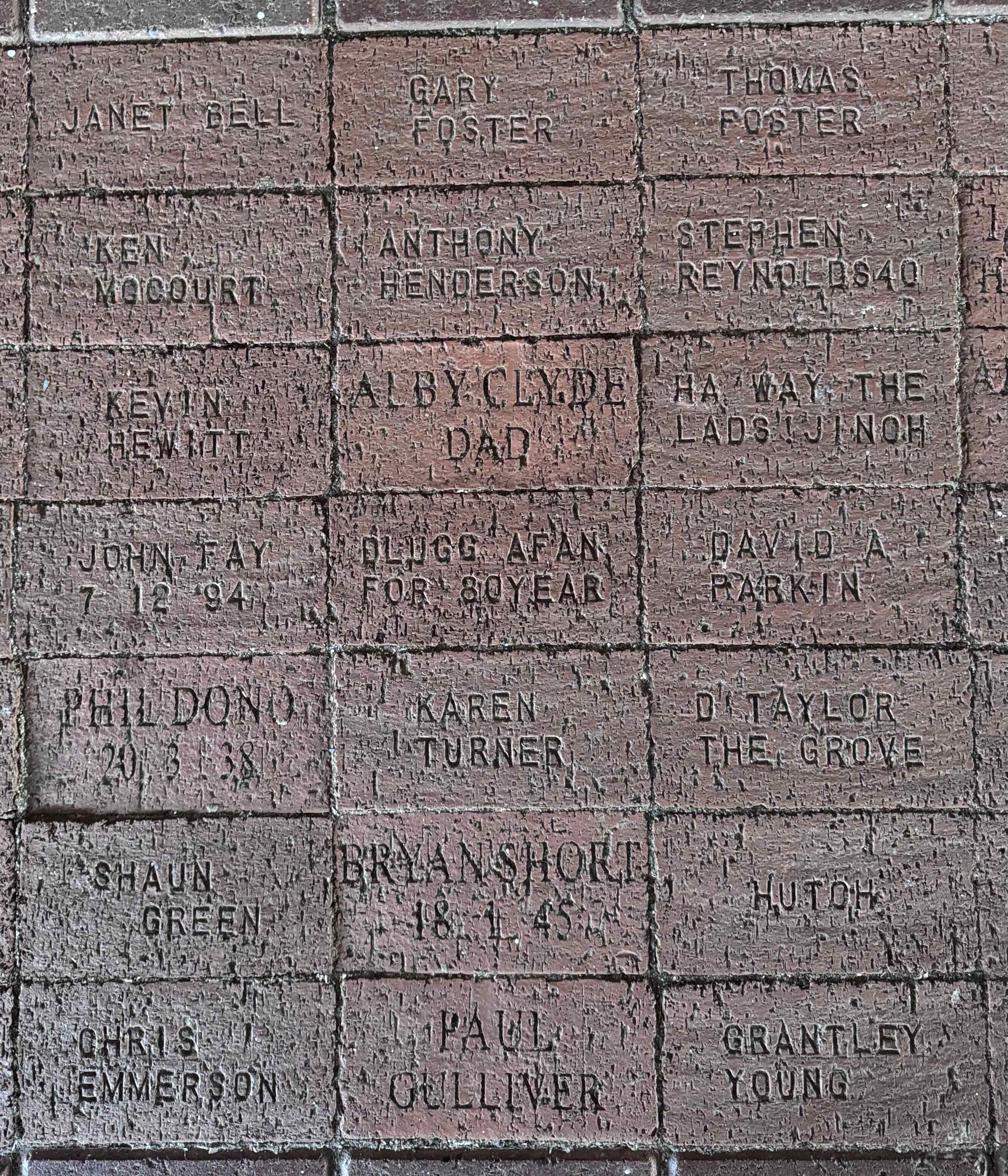 Image of brick for CHRIS EMMERSON