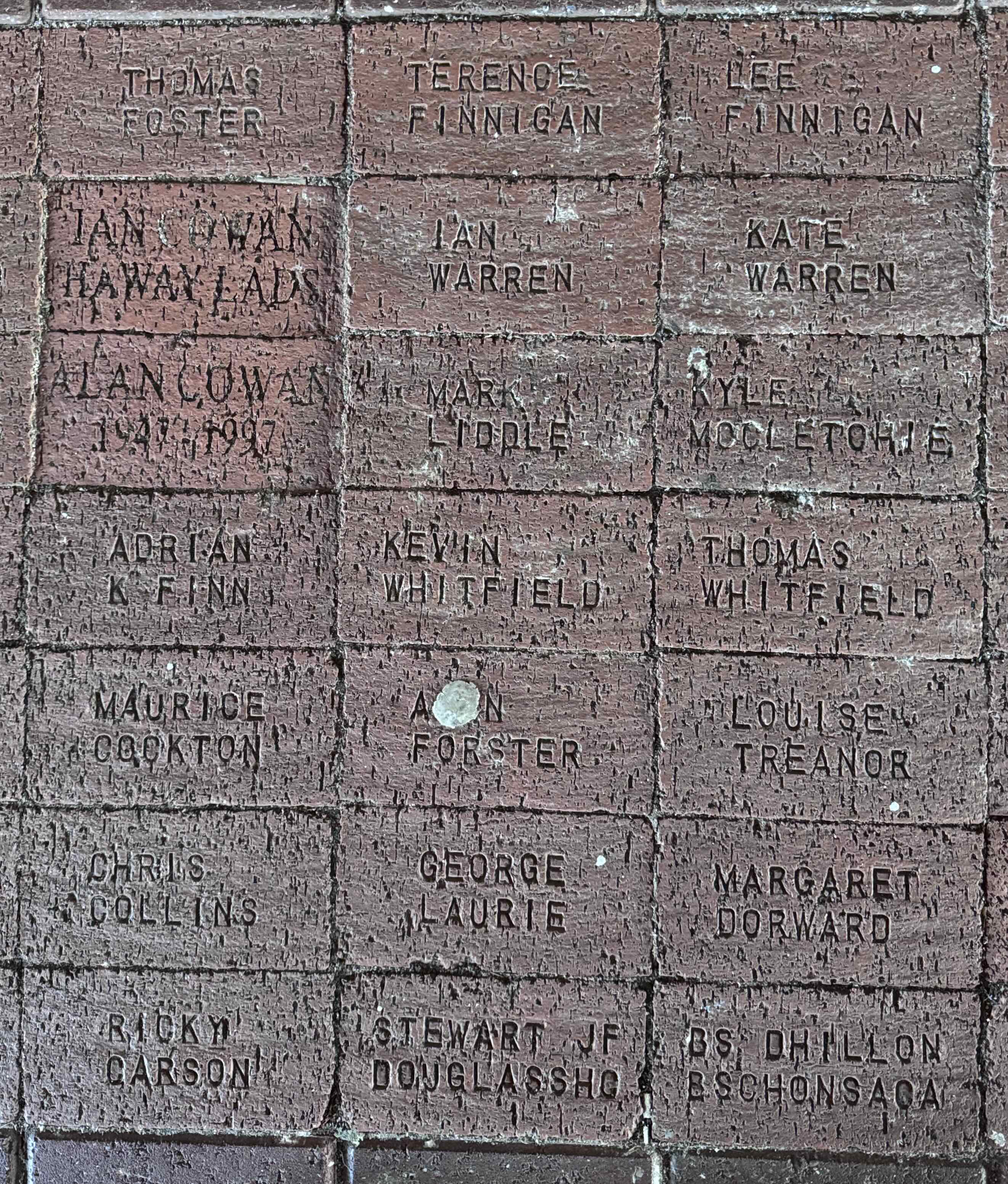 Image of brick for RICKY CARSON